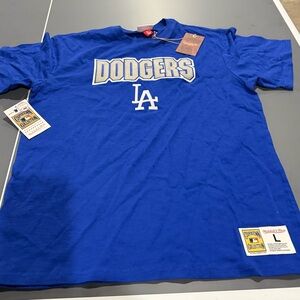 Blue LA Dodgers T-Shirt Cooperstown collection size large men’s